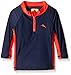 Tommy Bahama Baby Boys' Half Zip Long Sleeve Rash Guard Top