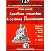 Locations meubl�es et locations saisonni�res : R�gimes juridique, social et fiscal - Litiges