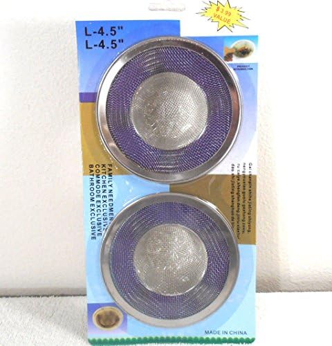 1 Pack of 2pc Sink Screens Strainers