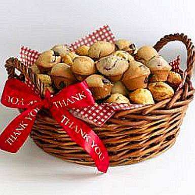 Mini Muffin Basket by everyoccasiongiftshop