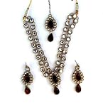 Necklaces - Kundan necklace set/JW-695