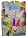 Tinkerbell 5 Bath Crayons and Character Decal Coloring Set. Color and Cling.