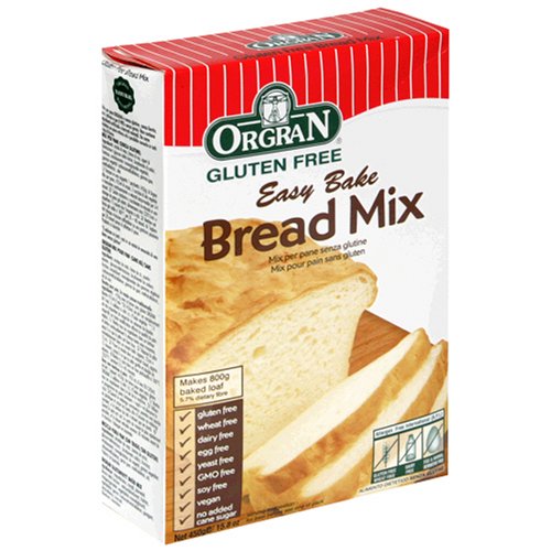 OrgraN Easy Bake Bread Mix, 15.8-Ounce Packages (Pack of 8) by OrgraN