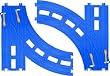プラレール 複線ターンアウトレール(L・R各1セット入) R-28