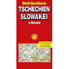 Shell EuroKarte Tschechische Republik, Slowakische Republik, 1:750.000: Neu, mit Stadtplanen und Distanzenkarte = Shell EuroKarte Ceska republika, Slovenska ... 1:750.000 (Marco Polo) (German Edition)