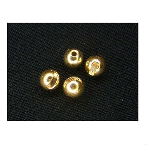 Aventik 20 Pcs Per/pack Tungsten Beads Slotted for Jig Hooks (7/32'' (5.50 mm))