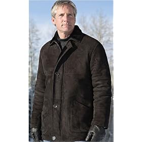 Mens Gregory Shearling Coat by Men's Down Filled Jackets