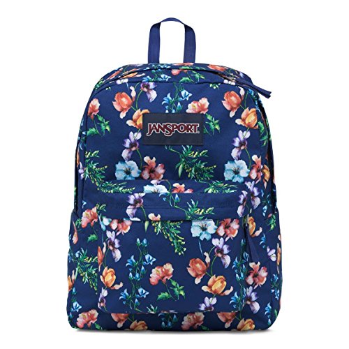 JanSport-Womens-Classic-Mainstream-Superbreak-Backpack--Multi-Navy-Mountain-Meadow