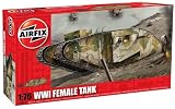 Airfix A02337 WWI Female Tank 1:76 Scale Military Vehicle Series 2 Model Kit