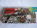 Ionika Professional Mini Waver Skulls n Roses