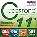 Cleartone Phosphor Bronze Acoustic Guitar Strings (12-53)