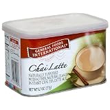 General Foods International, Chai Latte Drink Mix, 9.7-Ounce Tin (Pack of 6)