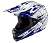 HJC CL-X5N Fang MC-2 Off Road Motorcycle Helmet White/Blue/Black S