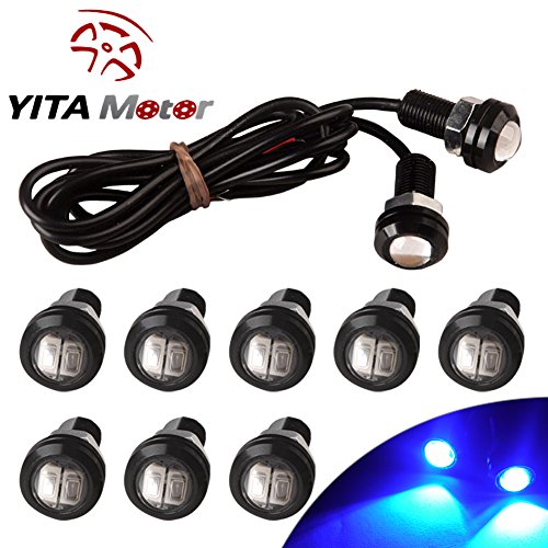 Yitamotor 10 x 5730 9w 18mm eagle eye led car motor drl…