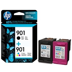 HP 901 Black and Colour Ink Twinpack