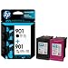 HP 901 Black and Colour Ink Twinpack