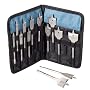 Bosch SB5013P Rapid Feed 13-Piece 1/4-Inch to 1-1/2-Inch Spade Drill Bit Assortment with Nylon Storage Pouch
