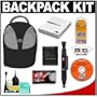 Digital Concepts Camera / Photo Backpack (EL-906) + Accessory Kit for Canon Rebel T3, T3i, T1i, T2i, EOS 60D, 50D, 5D, 7D, Nikon D3000, D3100, D5000, D7000, D300s, Olympus Evolt E-5, E-30, E-620 & Sony Alpha A560, A580, A33, A55