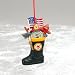 FIREMAN BOOT ORNAMENT - Christmas Ornament