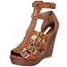 Cynthia Vincent Women's Luella Zip Front Gladiator Wedge