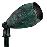 Intermatic CS508V Malibu One-Light Outdoor Halogen Floodlight, Verde
