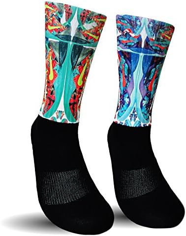Silky Socks Men's What the Kobe! Medium (6-8) Multicolor
