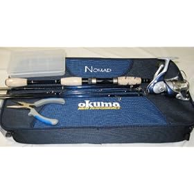 OKUMA NOMAD ROD AND REEL COMBO TRAVEL KIT