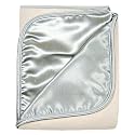 Bumkins Organic Cotton Satin Touch Receiving Blanket - Sage