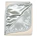 Bumkins Organic Cotton Satin Touch Receiving Blanket - Sage
