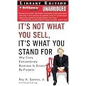 It's Not What You Sell, It's What You Stand for (Why Every Extraordinary Business Is Driven by Purpose Library Edition) (Unabridged) (Compact Disc)