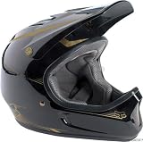 Fox Rampage DH Helmet Black with Gold SM