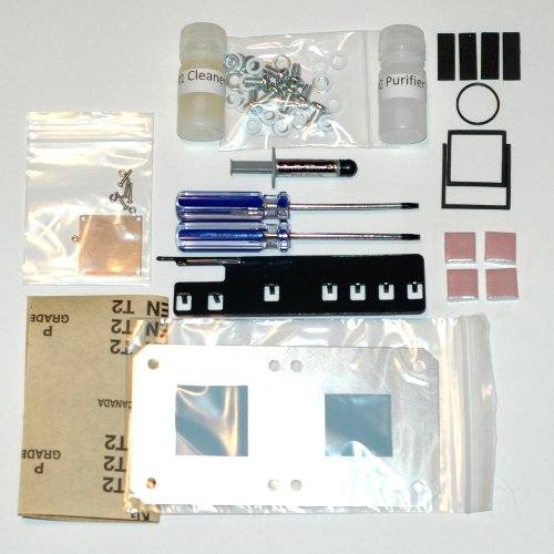 Best XBRdepot eXtreme Complete Drillfree Uniclamp (TM) kit for XBOX 360 ft. Arctic Silver 5