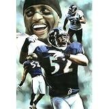 Baltimore Ravens (Ray Lewis Montage) Sports Poster Print - 13x19