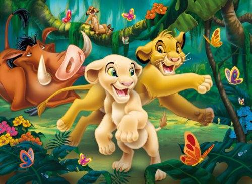 Clementoni 20055.9 - Puzzle Magic 3D - 104T. The Lion King