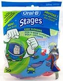 Oral-B Stages Kids Flossers 20 Pieces (Pack of 6)