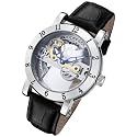 Rougois Automatic Skeleton Watch with Bridge Mechanical Movement