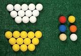 Set of 6 - Lacrosse Balls