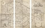Posters: Cartes Historiques Poster Reproduction - Plan De Venise, 1729 Par Lodovico Ughi (100 x 50 cm)