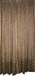 2 Brown Floral Poly Silk Saree Curtain Drapes Panels Window Treatment 84"