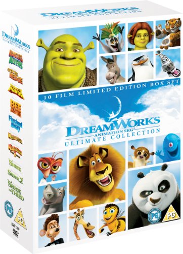 Dreamworks Animation Collection - Monsters Vs Aliens / Over The Hedge / Kung Fu Panda / Bee Movie / Flushed Away / Madagascar / Madagascar [UK Import]