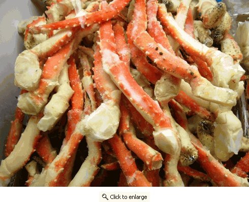 Alaskan King Crab Legs and ClawsWild Caught Frozen5 lb.