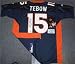 Tim Tebow Autographed/Hand Signed Denver Broncos Blue Jersey