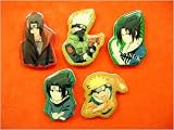 Naruto: 5pc Pin Set - Sasuke, Itachi, and More