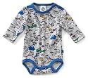 Sanetta Baby - Jungen Body, Tierdruck 321259