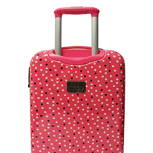 Pepe Jeans Cabin Trolley Hand Luggage, 55 cm, 33 Liters, Pink