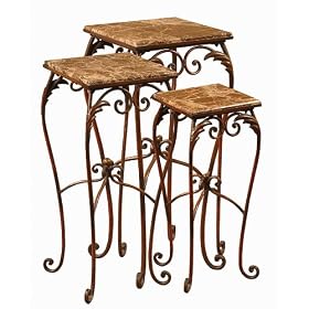 Set of 3 Ava Plant Stands by 