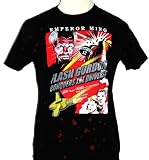 Flash Gordon Emperor Ming Movie Serial Men's Black Vintage T-shirt