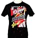 Flash Gordon Emperor Ming Movie Serial Men's Black Vintage T-shirt