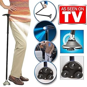 Amazon.com: Trusty Cane LED Folding Walkin