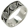 Celtic Spiral - Sterling Silver Ring